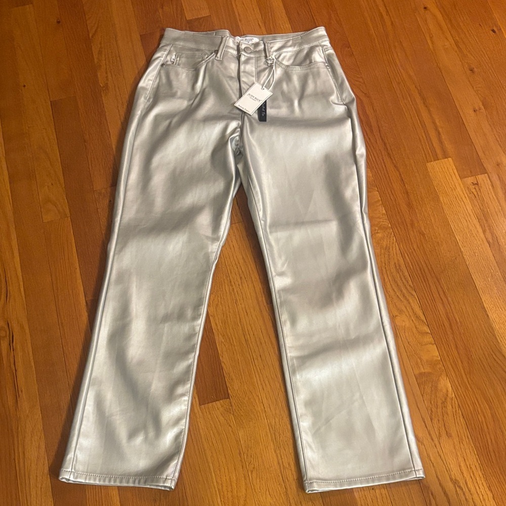 Judy Blue Silver Women's Jeans Tummy Control Top SZ 7/28 New